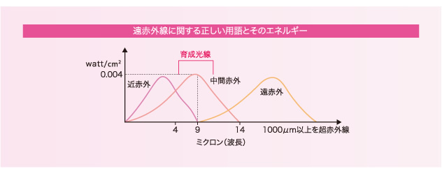 遠赤外線に関する正しい用語とそのエネルギー