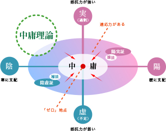 中庸理論の図